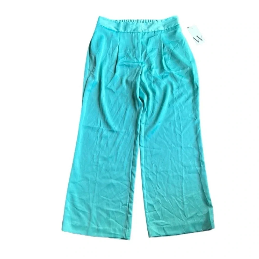 NWT Worthington Wide Leg Pants Teal | Worthington | Wide Leg | Petite | Business